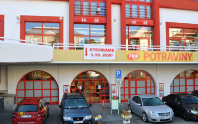 1.10.2020 otevření prodejny Flop Top v Příbrami